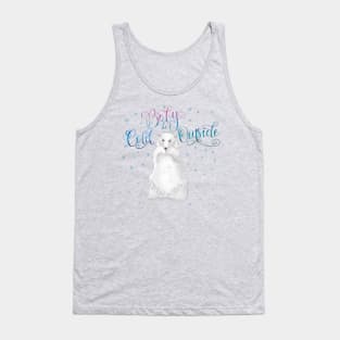 Ice bear in winter Tank Top